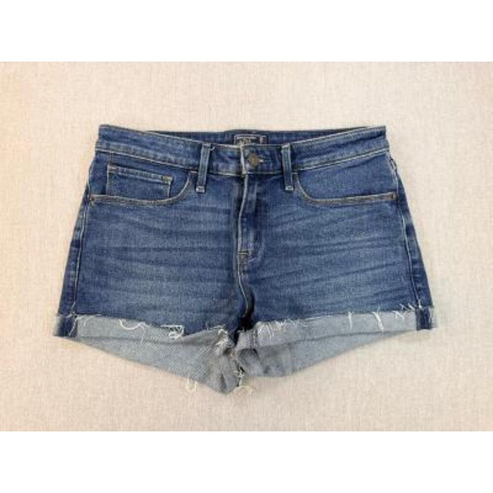 Abercrombie & Fitch Harper Shorts Women's Low Rise Denim Size 26/2
